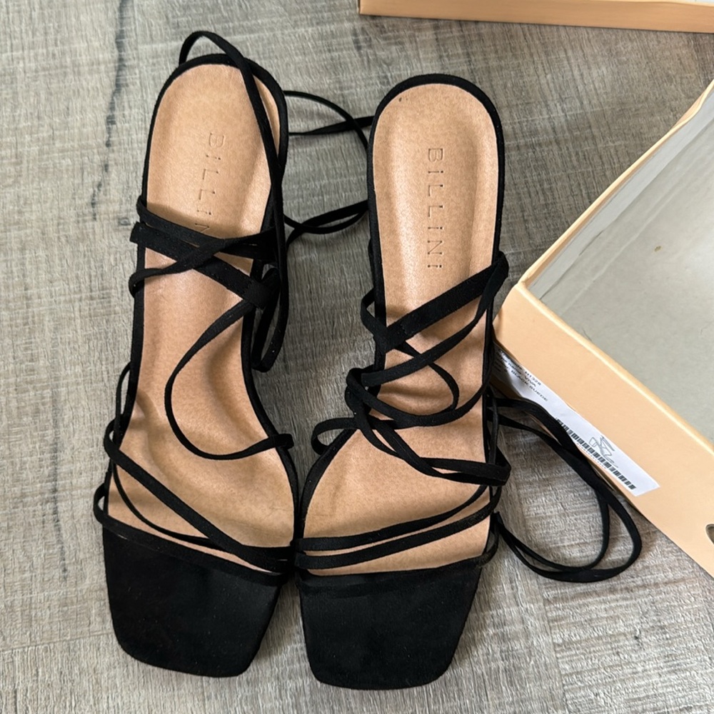 BILLINI VIVA HEELS BLACK - Black wedding heels - Picture 8 of 8
